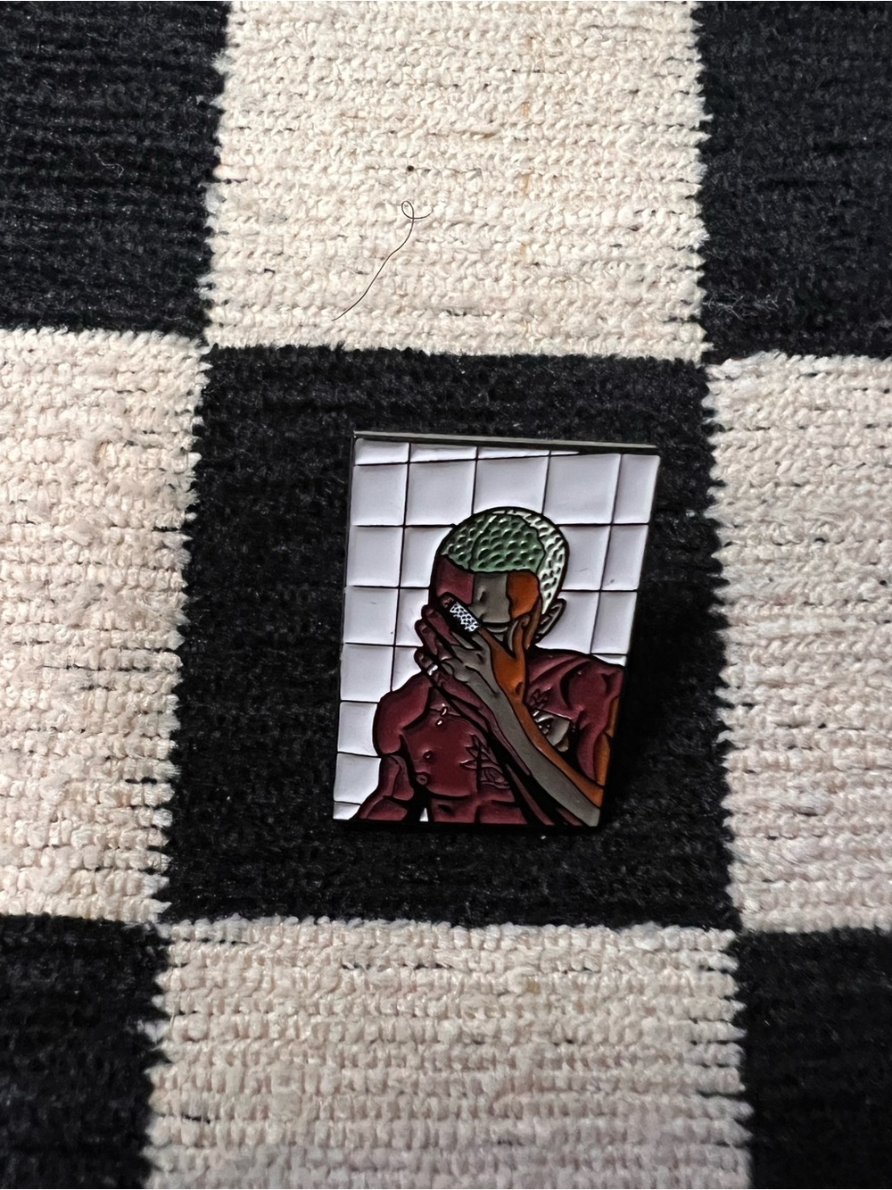 Frank Ocean Portrait Brooch Pin | Music Lover Collectible